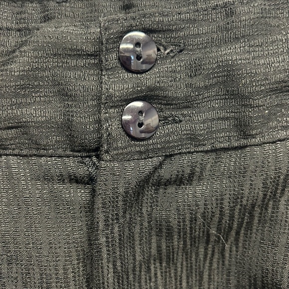 Vintage pleated black pants by preview size 6 - Picture 6 of 10